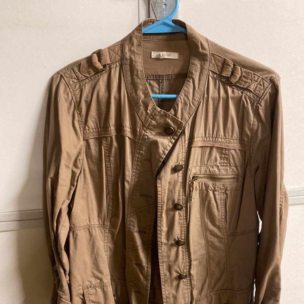 Maurice’s military jacket